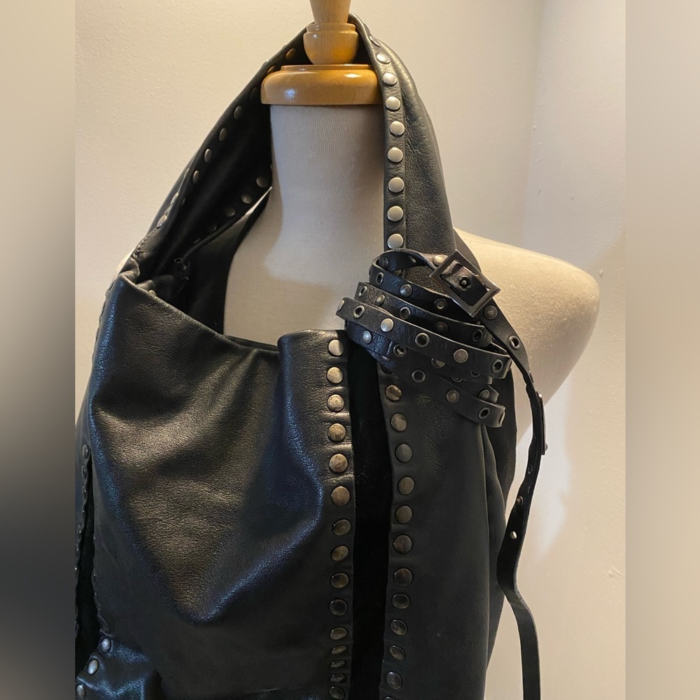 Jimmy Choo studded hobo bag - Picture 2 of 13